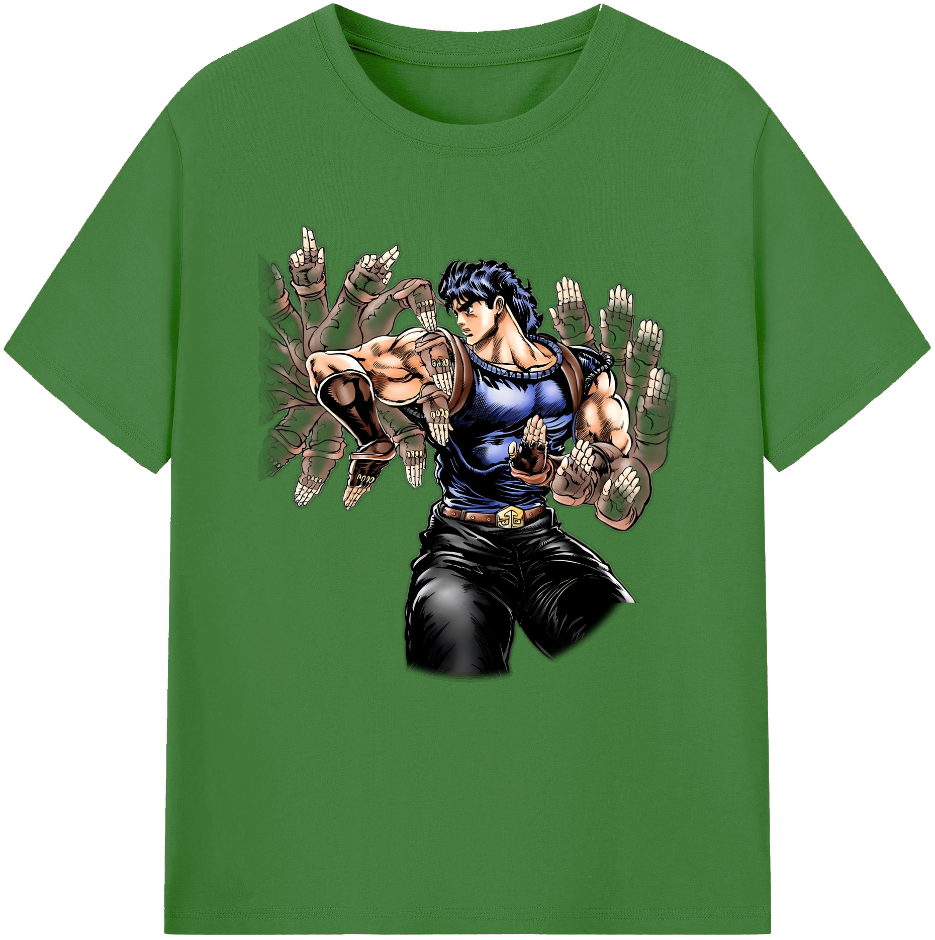 （画像用） ジョジョの奇妙な冒険 /ジョナサン?ジョースター JoJo's Bizarre Adventure Jonathan Joestar レディースカジュアルプリントTシャツ（綿100％）